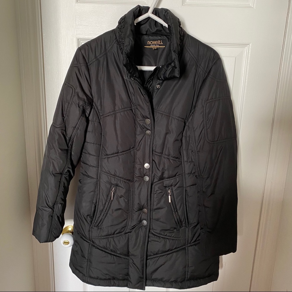Novelti quilted coat
